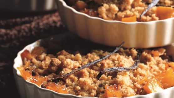 crumble ananas orange