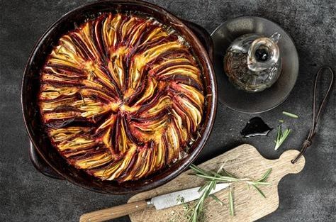 gratin légumes racines
