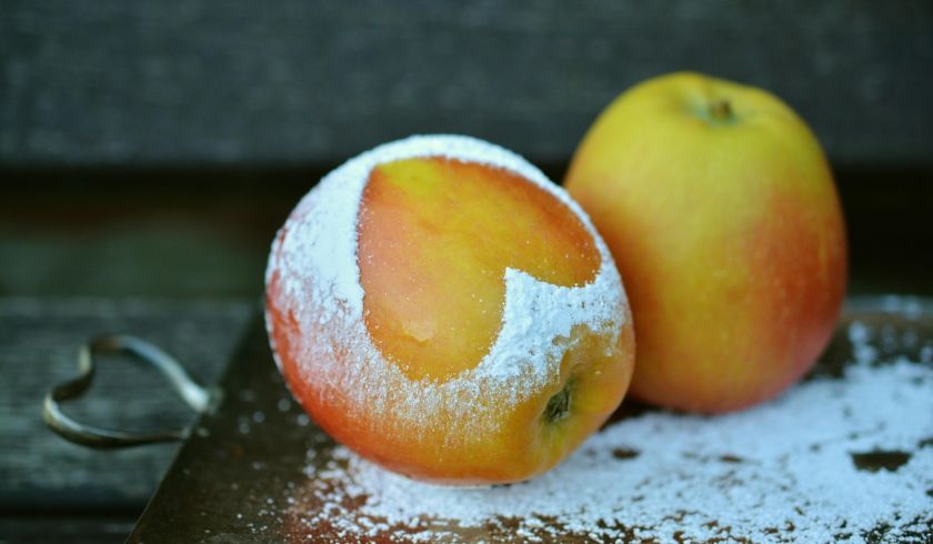 st valentin pomme sucre