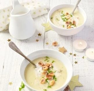 velouté de panais aux noisette