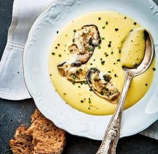 velouté huitres poireaux pdt